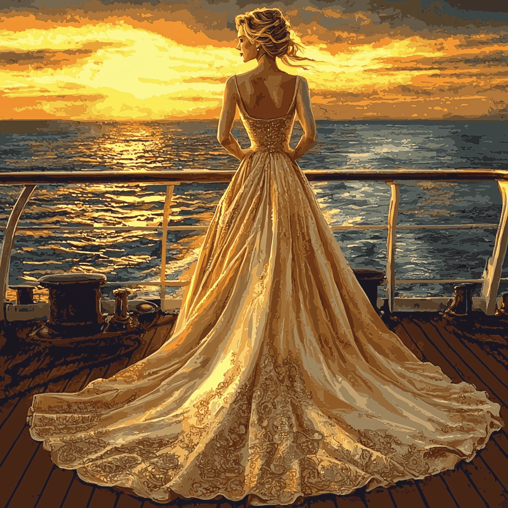 Kate Winslet: A Journey Through Time And Emotion Numbered Painting Kits