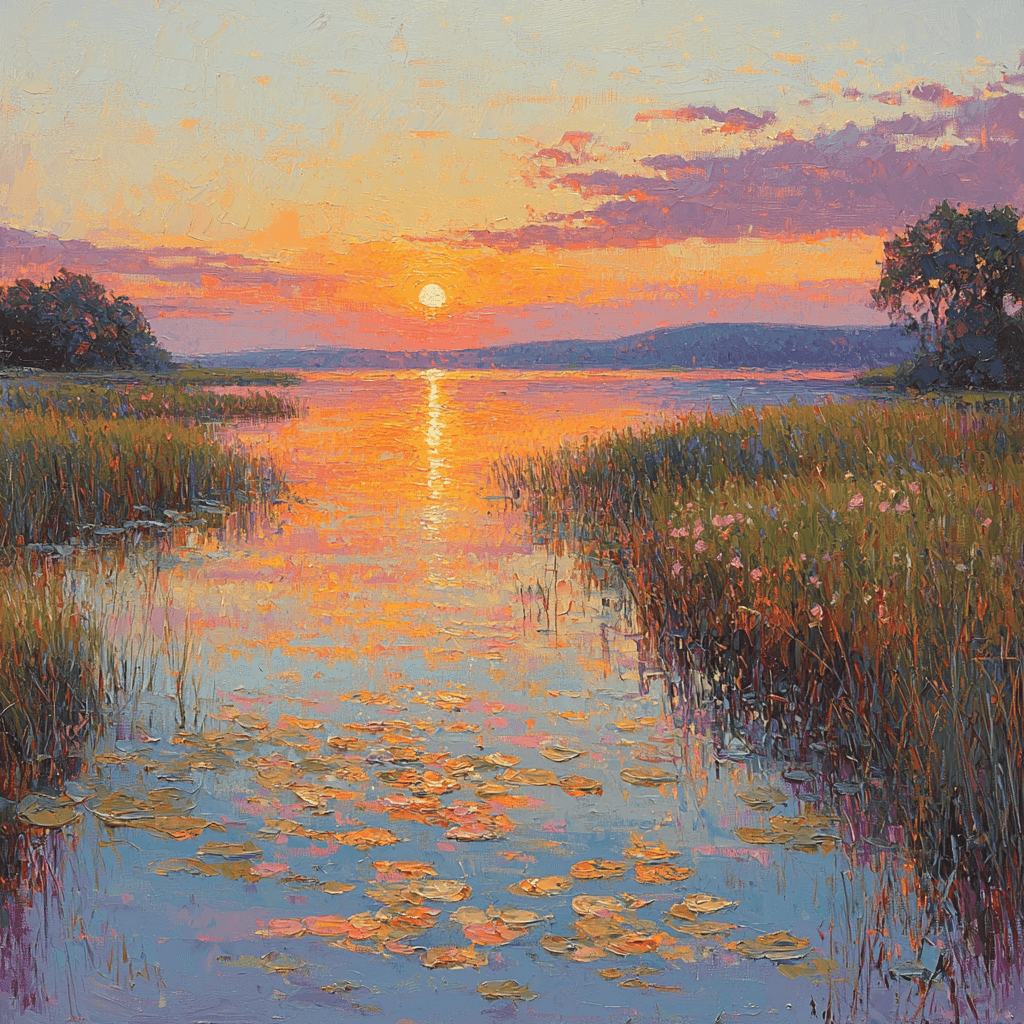 Claude Monet Inspired Fleeting Moments DIY Paint By Numbers
