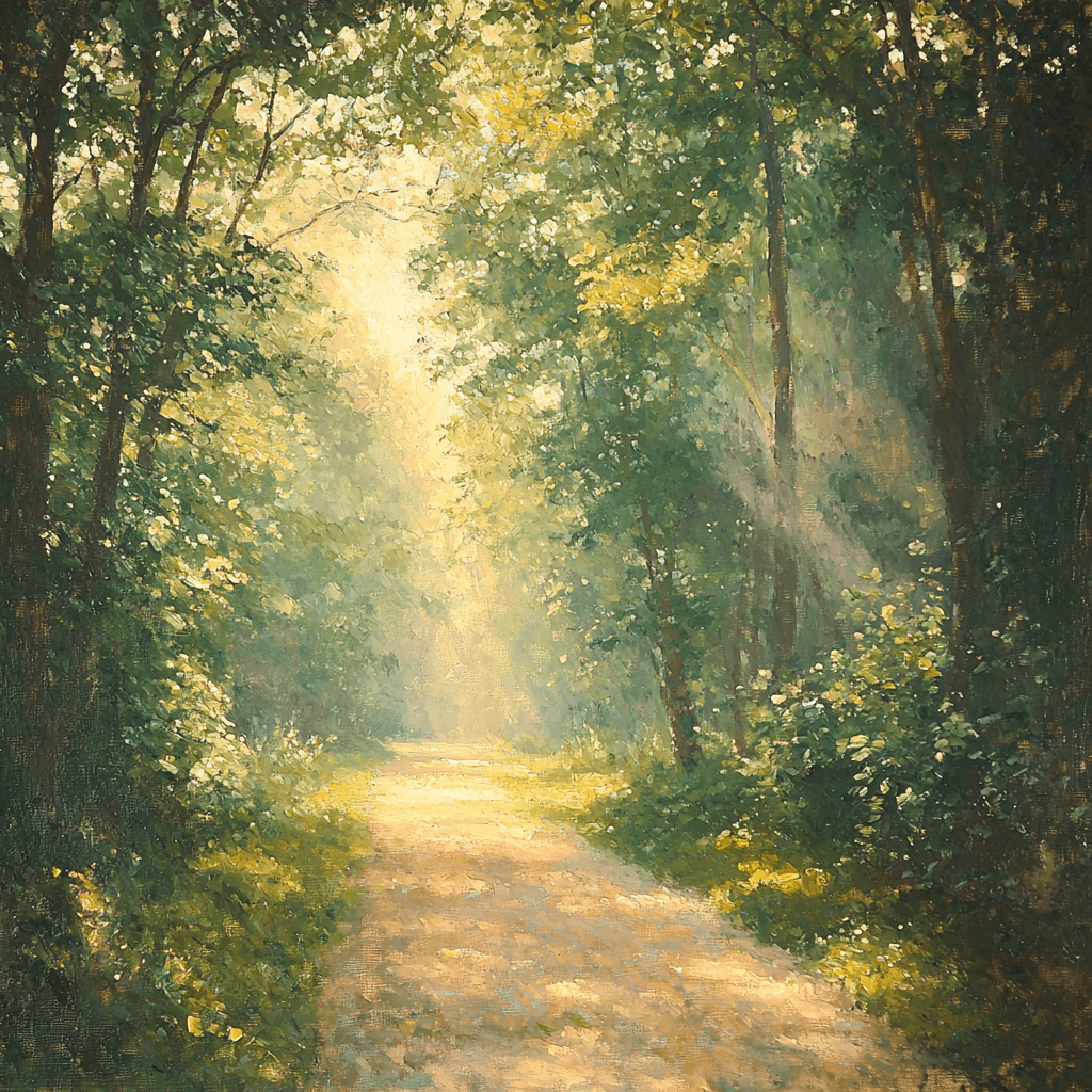 Edgar Degas Inspired Ethereal Forest Symphony Paint By Numbers