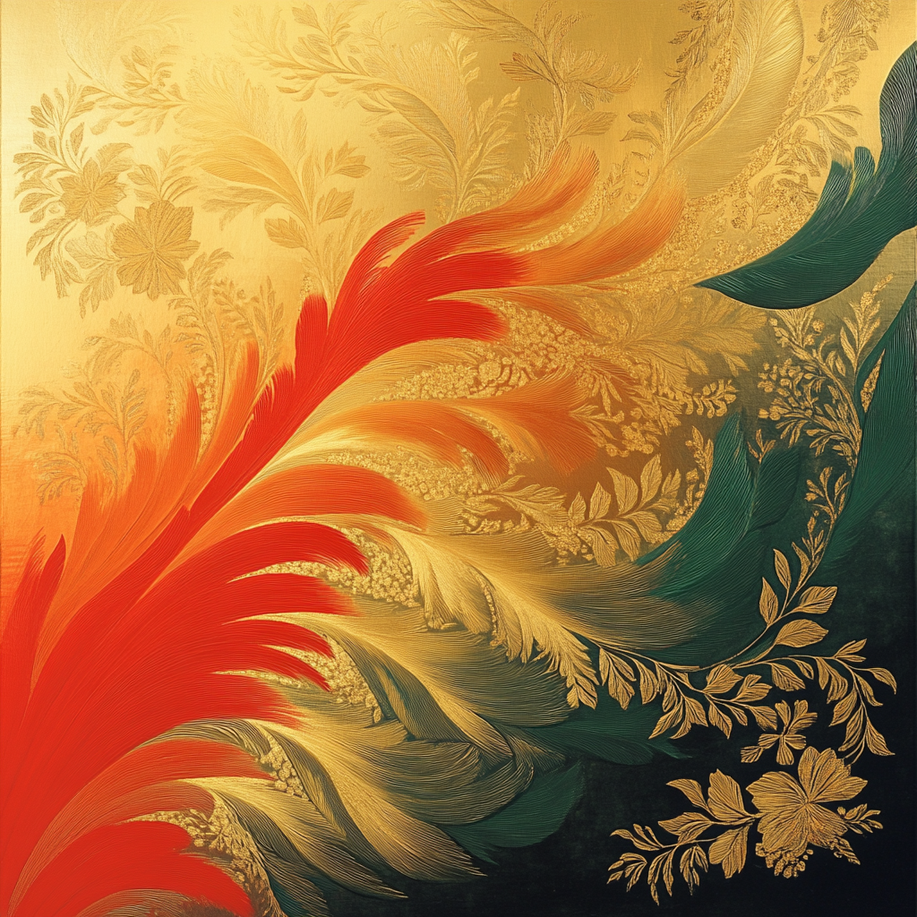 Frida Kahlo Inspired Ancestral Quetzal Breeze DIY paint by numbers