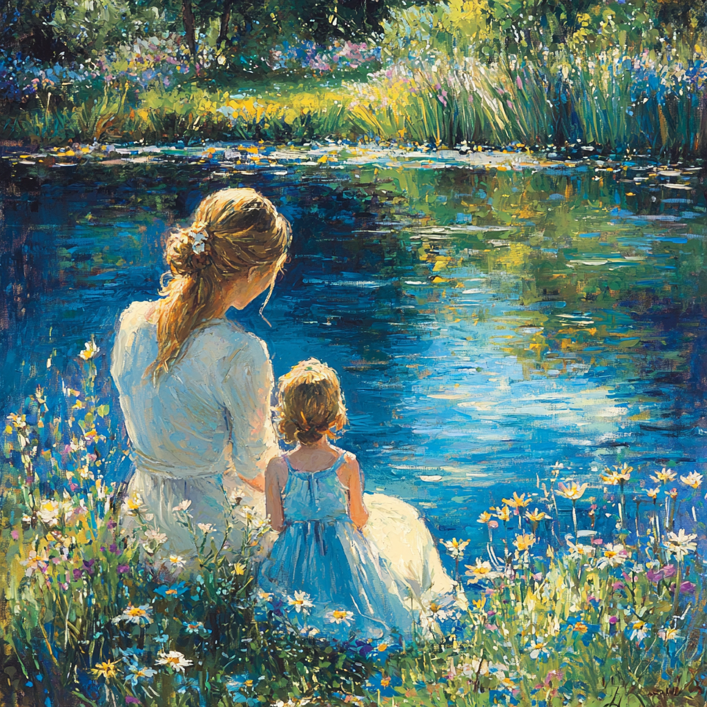 Gentle Reflections Painting Number Kit