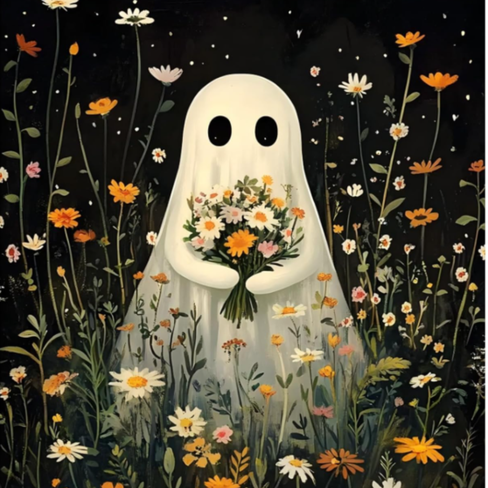 Hkejoi Flower Paint by Numbers Kit for Gift and Home Decor