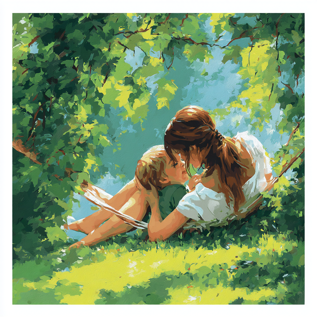 In The Nature's Lap Paint By Color