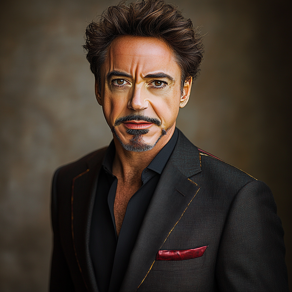 Robert Downey Jr Ironclad Elegance Of A Modern Alchemist paint by numbers