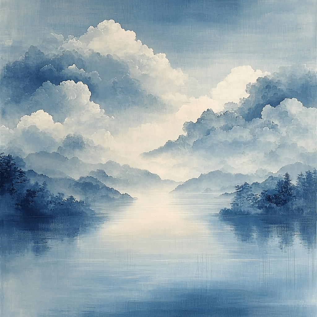 Zhao Mengfu Inspired Essence Of Balance Number Painting