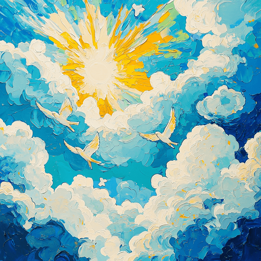 Marc Chagall Inspired Wonders Of The Sky Numbered Painting Kits