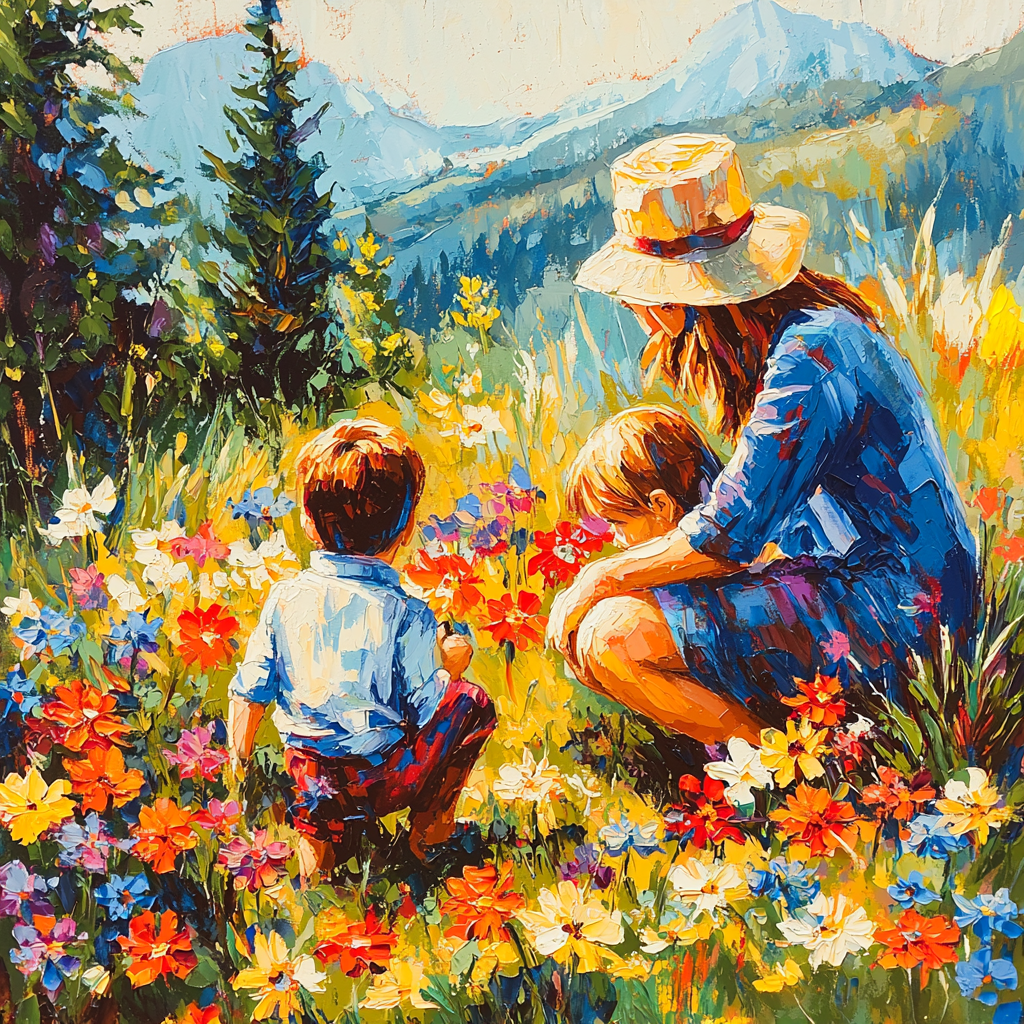 Wildflower Adventures Painting Number Kit