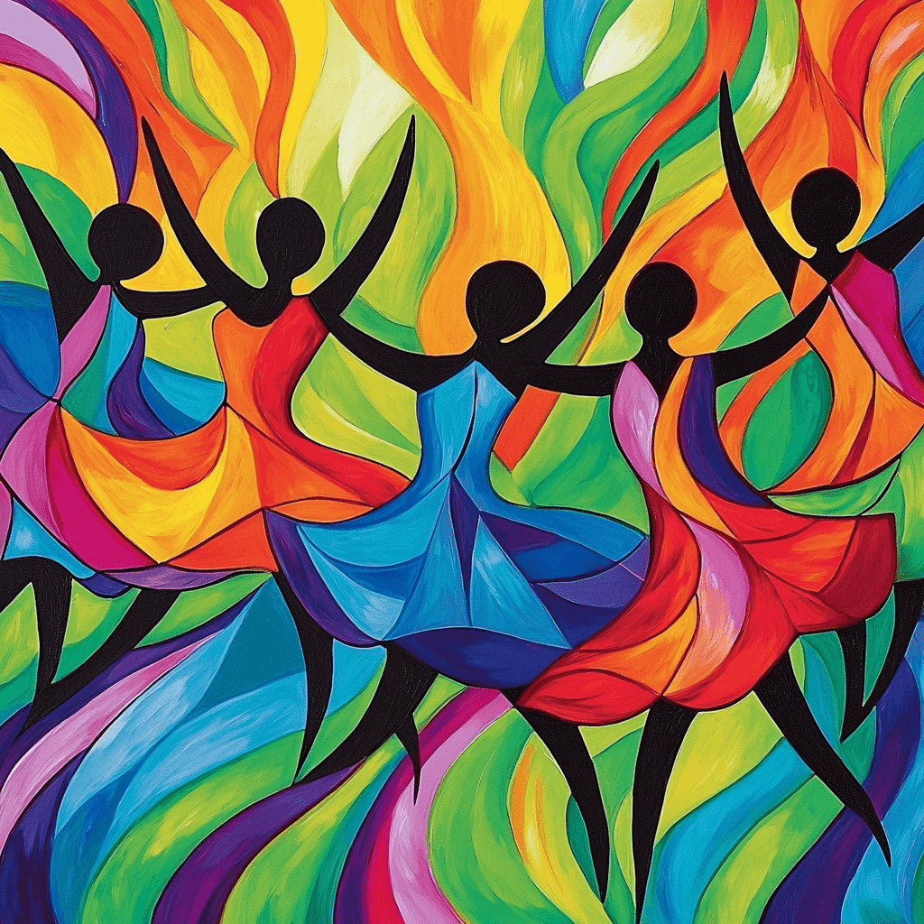 Henri Matisse Inspired Matisse's Joyful Dance Of Life Paint By Numbers