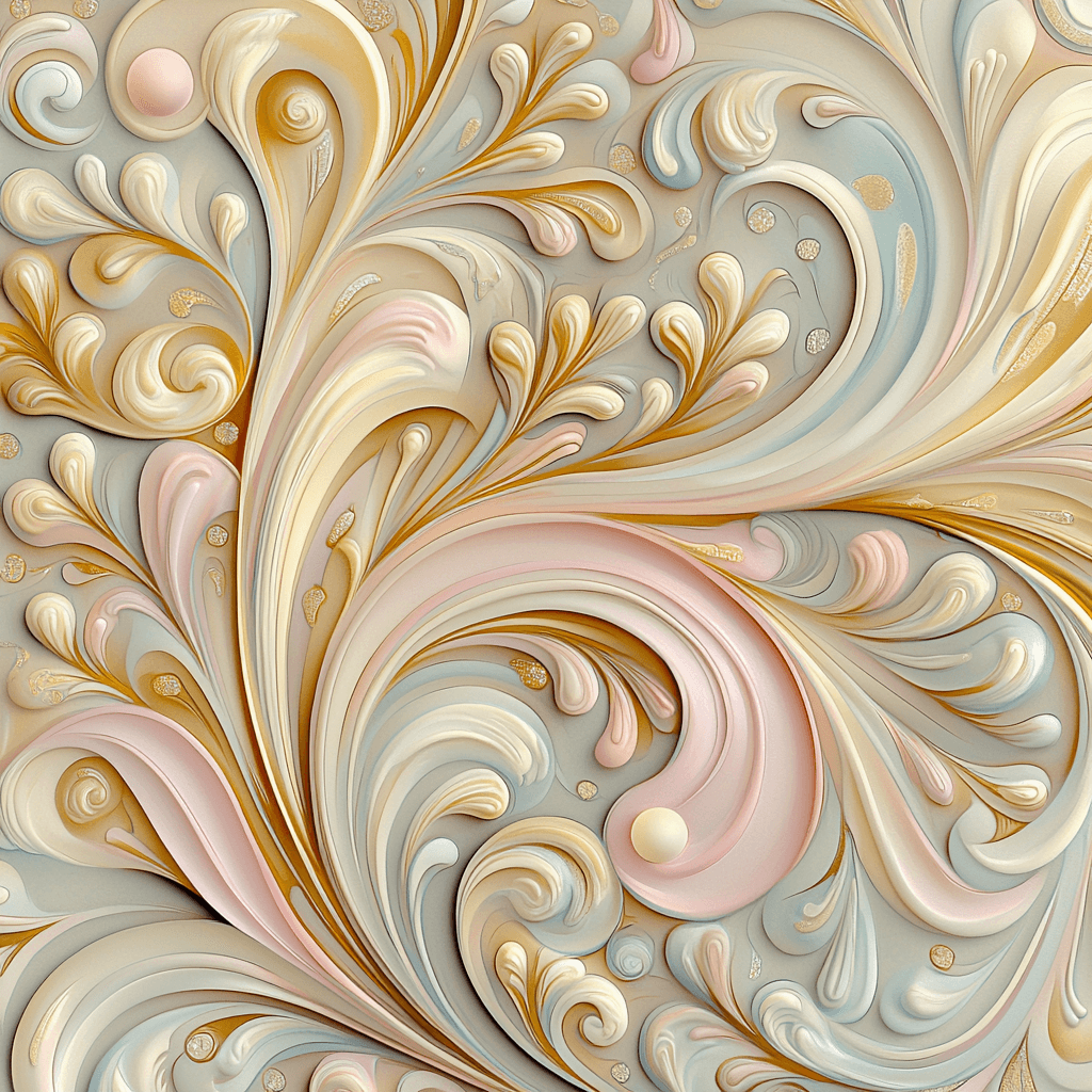 Alphonse Mucha Inspired Ornamental Dreamscape Numbered Painting Kits