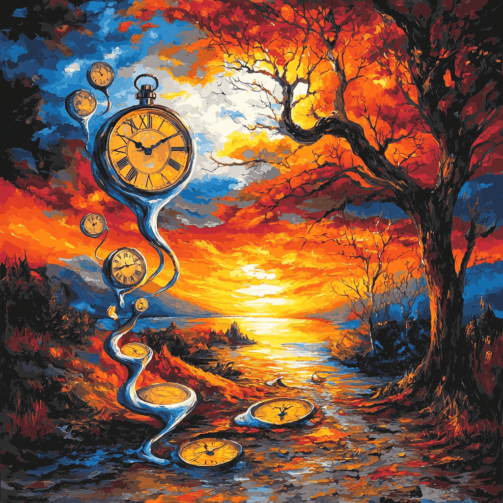 Salvador Dalí Inspired Surrealist Dreams Painting By Numbers Kit