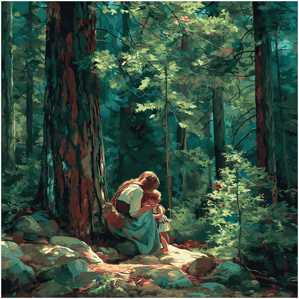 Evergreen Dreams Painting Number Kit