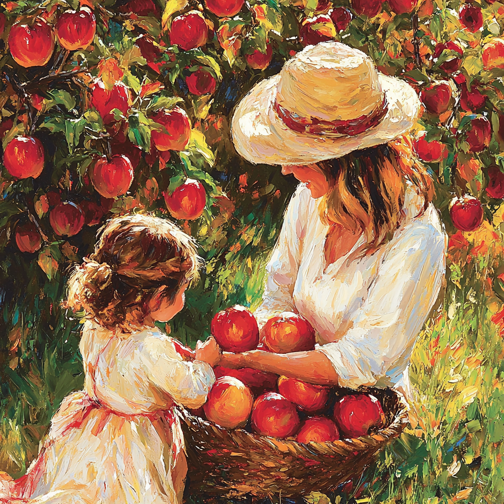 Harvesting Happiness Numbered Painting Kits