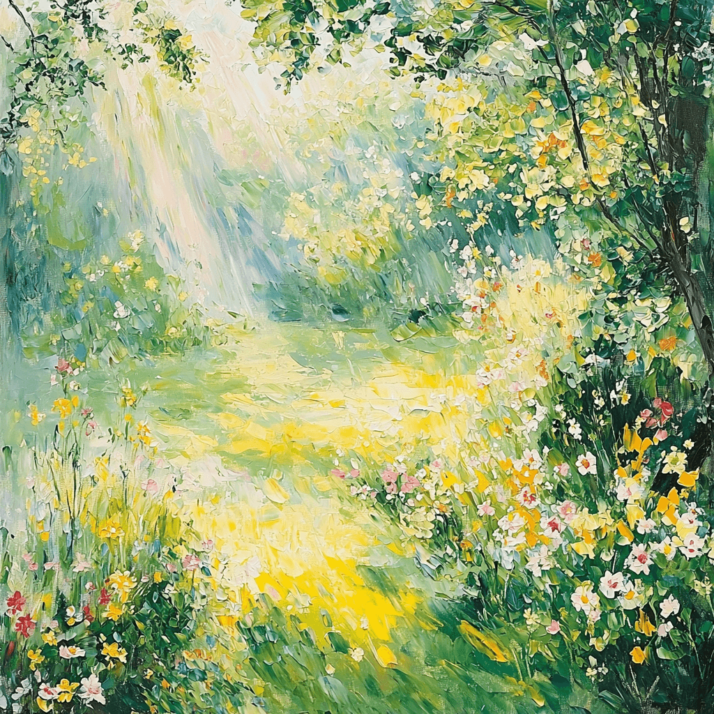 Berthe Morisot Inspired Sunkissed Meadows Paint By Numbers Art