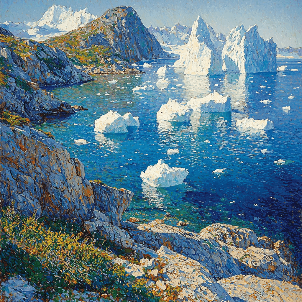 Iceberg Alley, Newfoundland Numbered Painting Kits