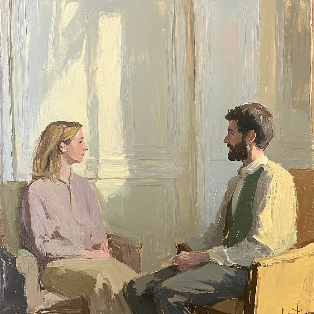 Edgar Degas Inspired Café Conversation Paint by numbers kits