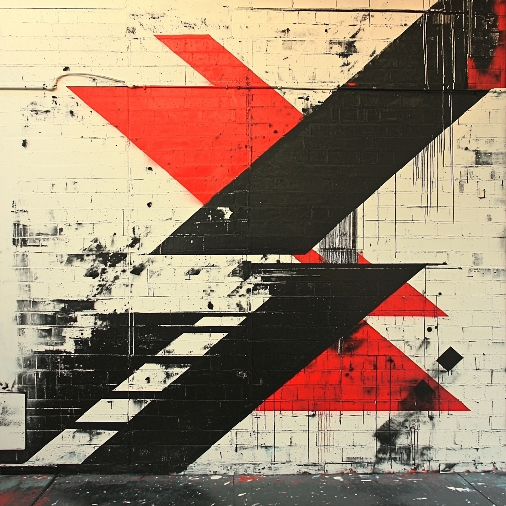 Banksy Inspired Fragments Of Tomorrow Paint By Color