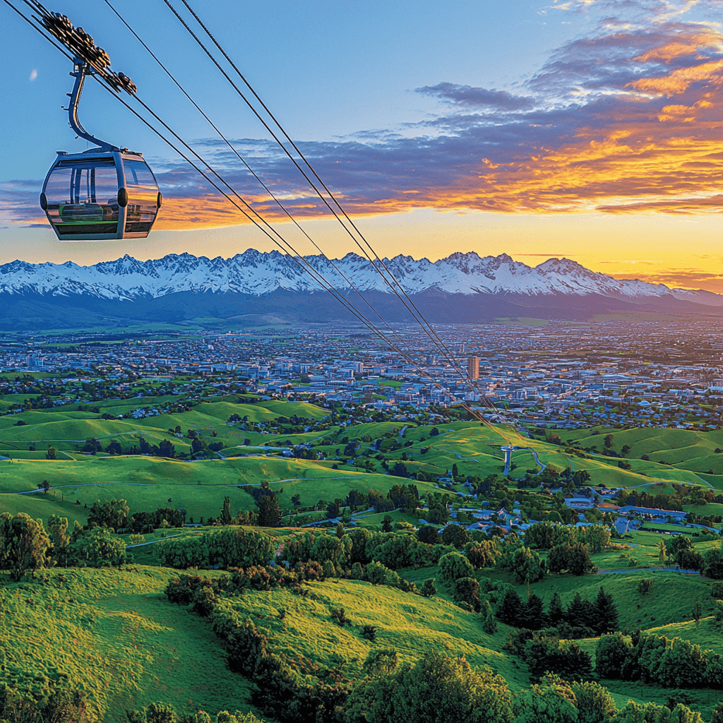 Christchurch Gondola - Christchurch Paint By Numbers Kits