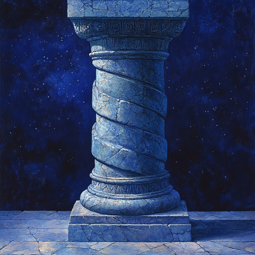 Michelangelo Inspired Aurora Monolith Numbered painting kits