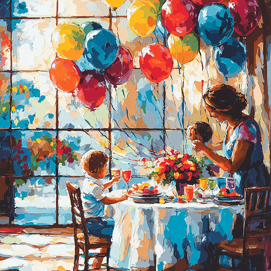 Celebrating Our Family Painting Number Kit