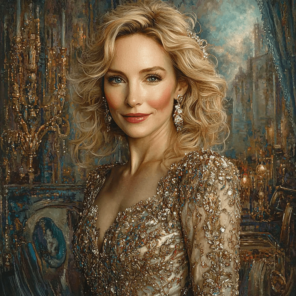Cate Blanchett: The Chameleon Of Artistry And Elegance DIY Paint By Numbers