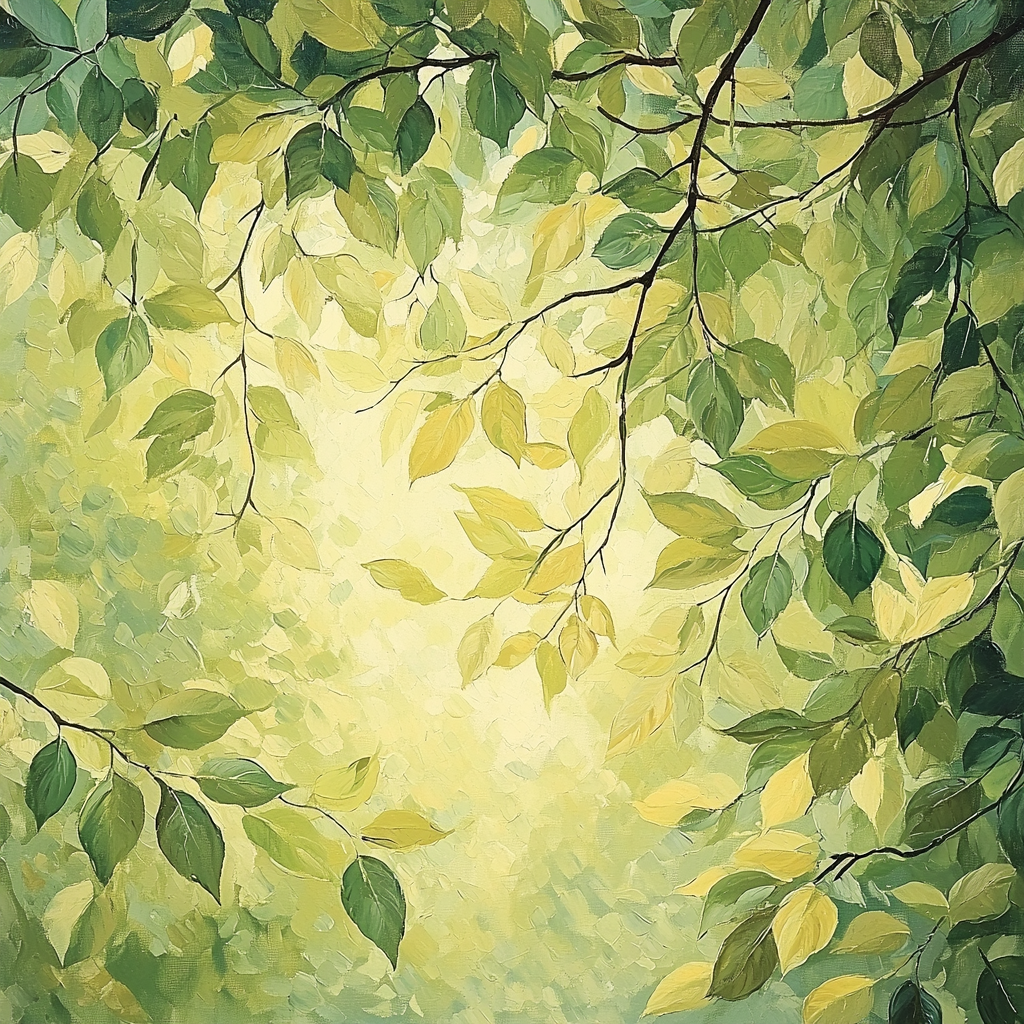 Leonardo Da Vinci Inspired Dreamy Canopy Numbered Painting Kits