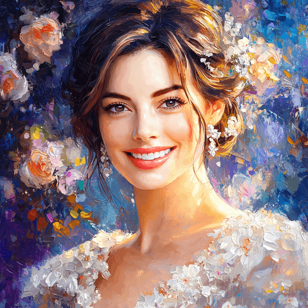 Anne Hathaway: The Elegant Versatility Of A Star Painting Number Kit