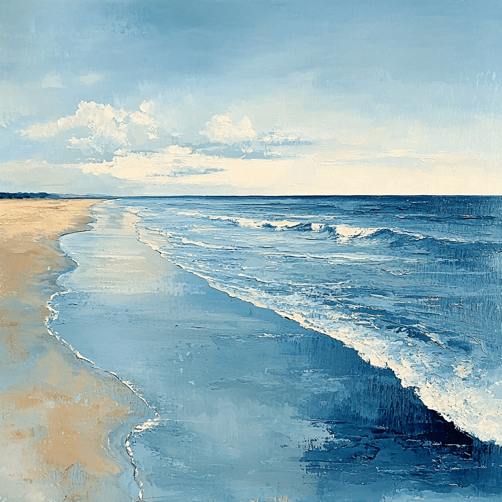 Winslow Homer Inspired Seaside Reflections Numbered Painting Kits
