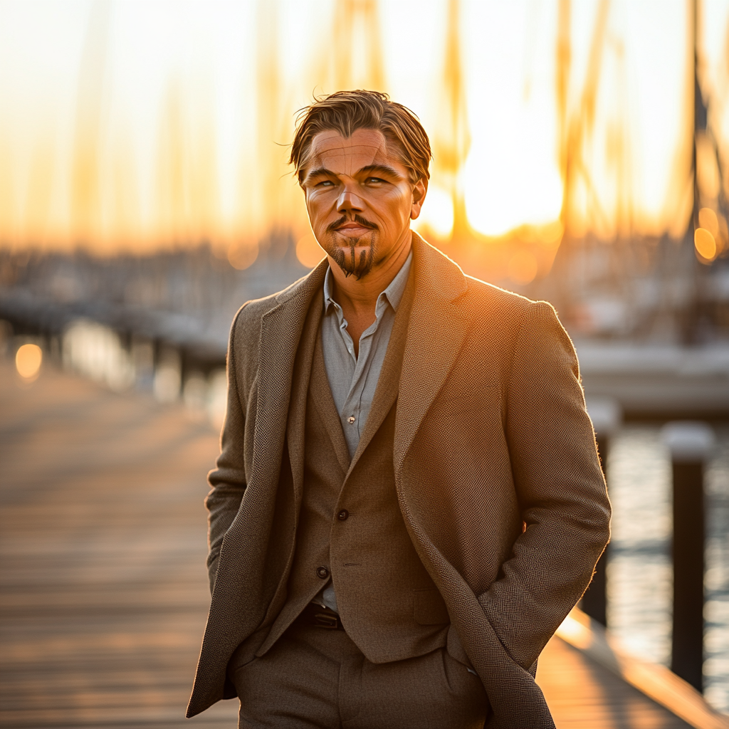 Leonardo DiCaprio: Currents Beyond The Titanic Wake paint by number