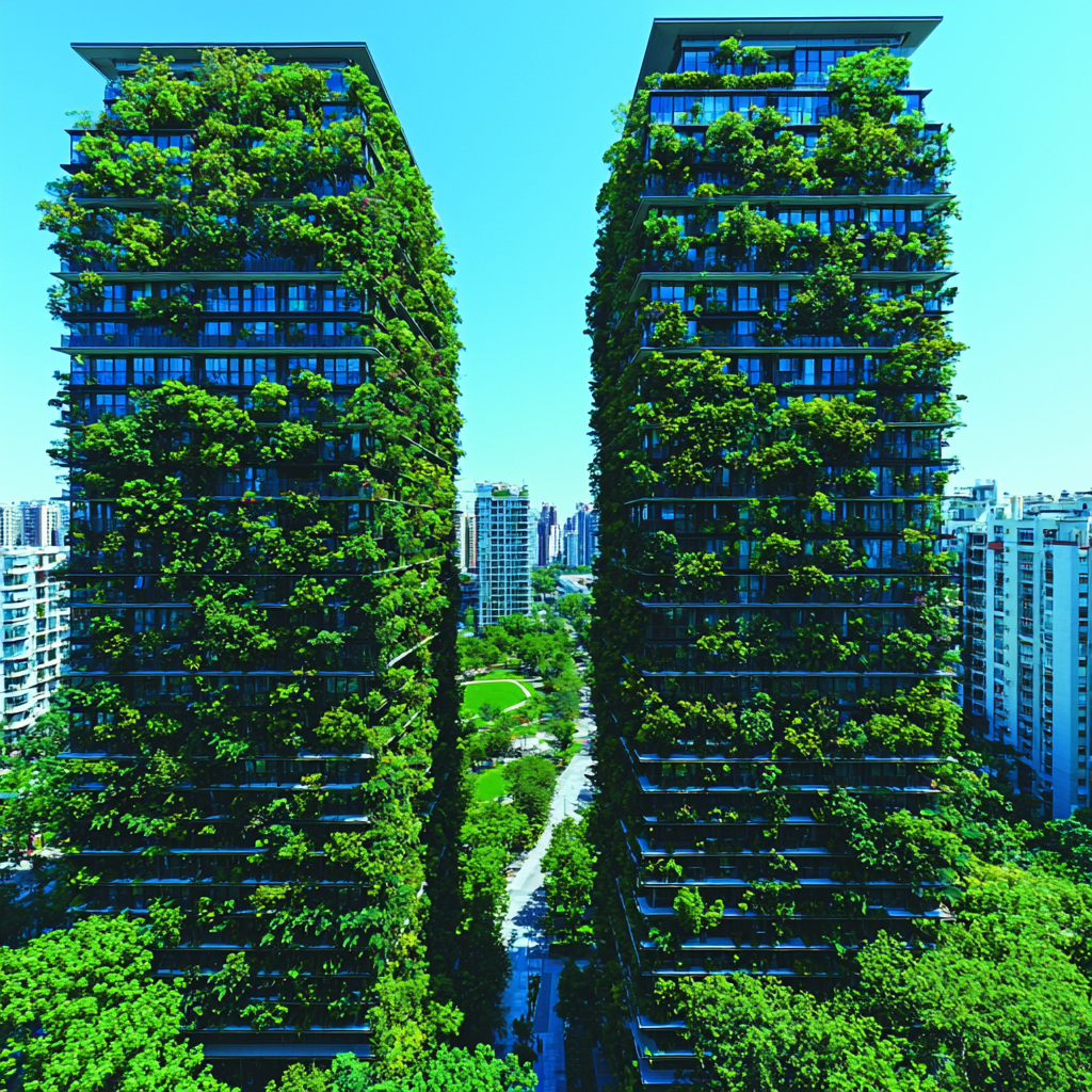 Bosco Verticale Paint By Color