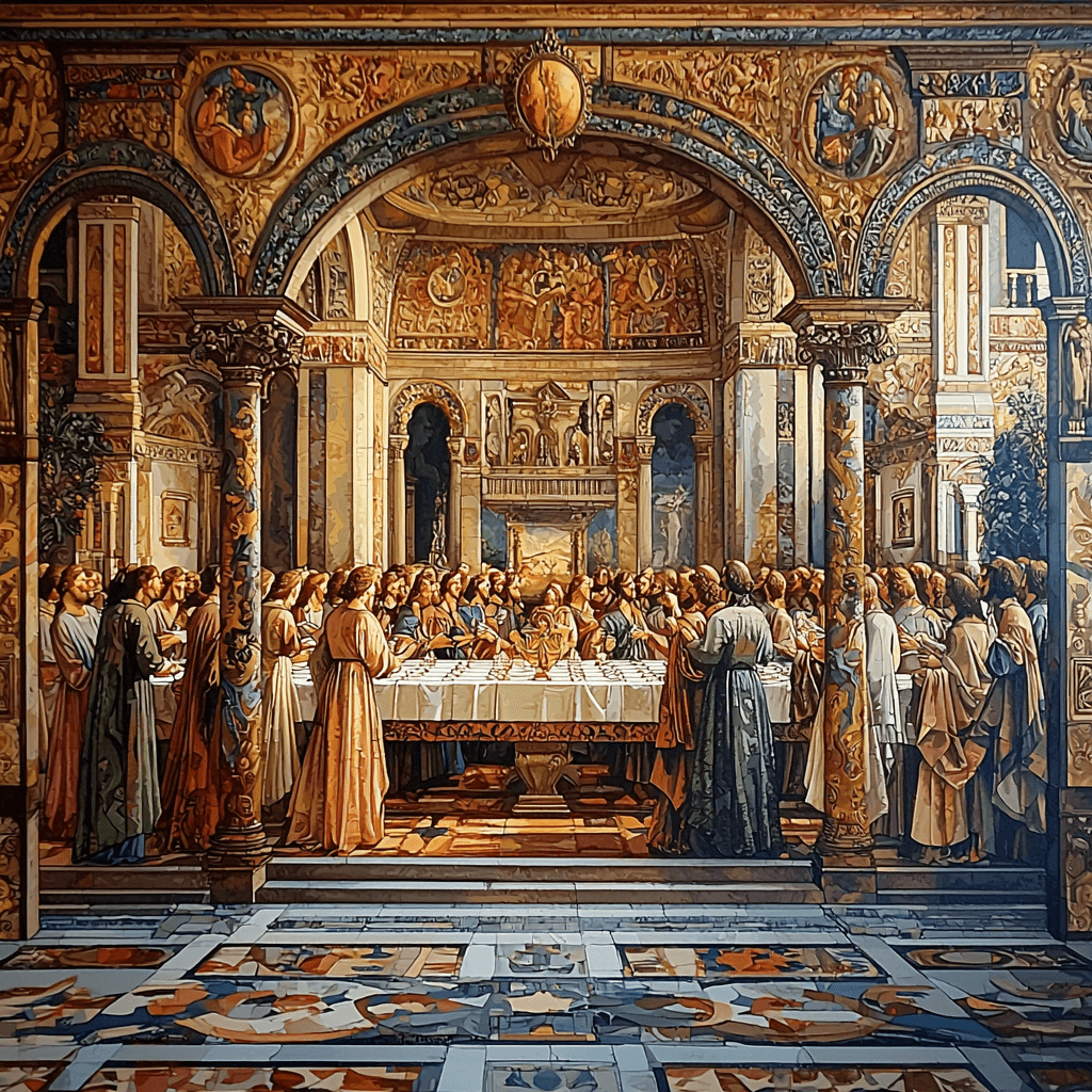 Da Vinci Inspired Historic Scenes Of Change Numbered Painting Kits