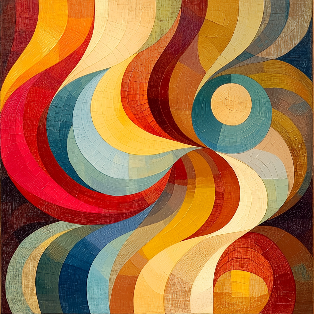 Paul Klee Inspired Whimsical Harmonies Paint By Color