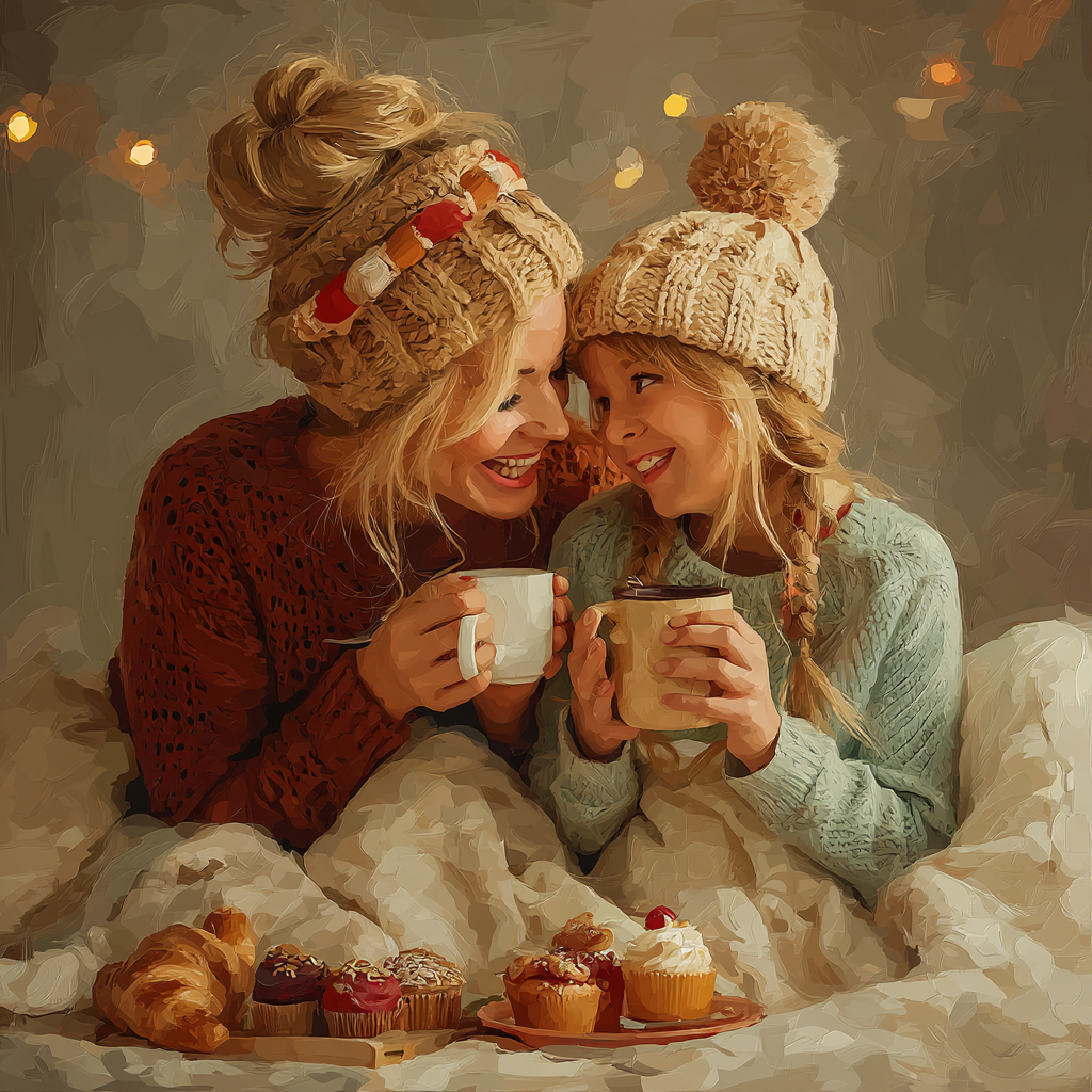 Happiness In A Cup Painting Number Kit