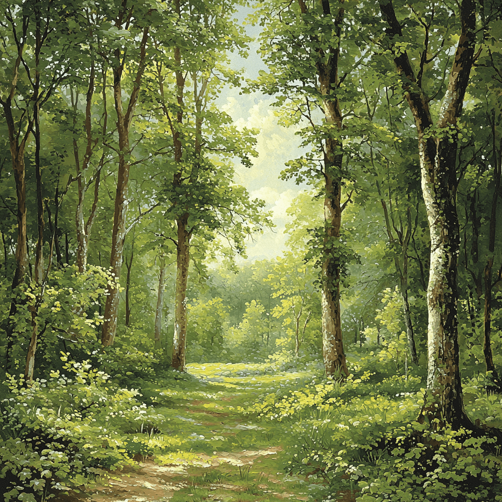 John Constable Inspired Verdant Tranquility Painting By Numbers Kit