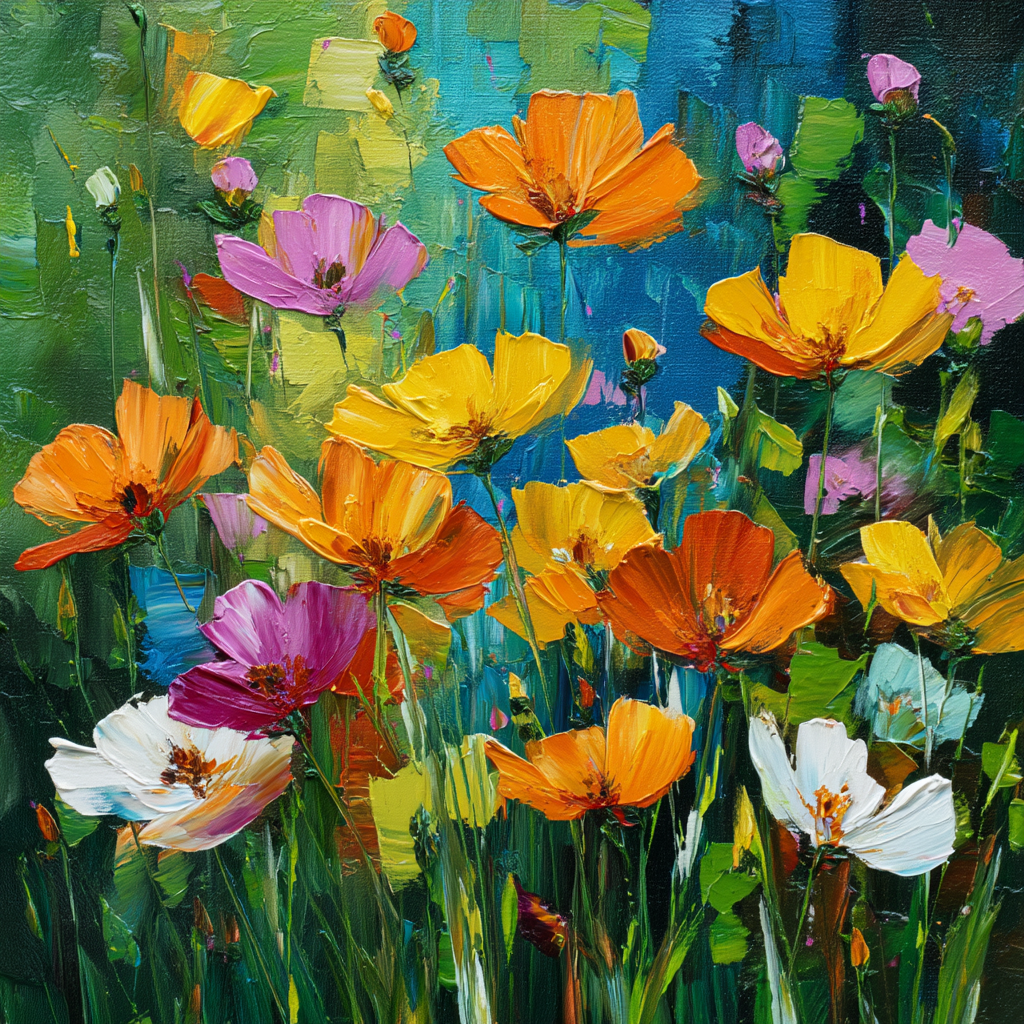 In Bloom With Love Paint By Numbers Art