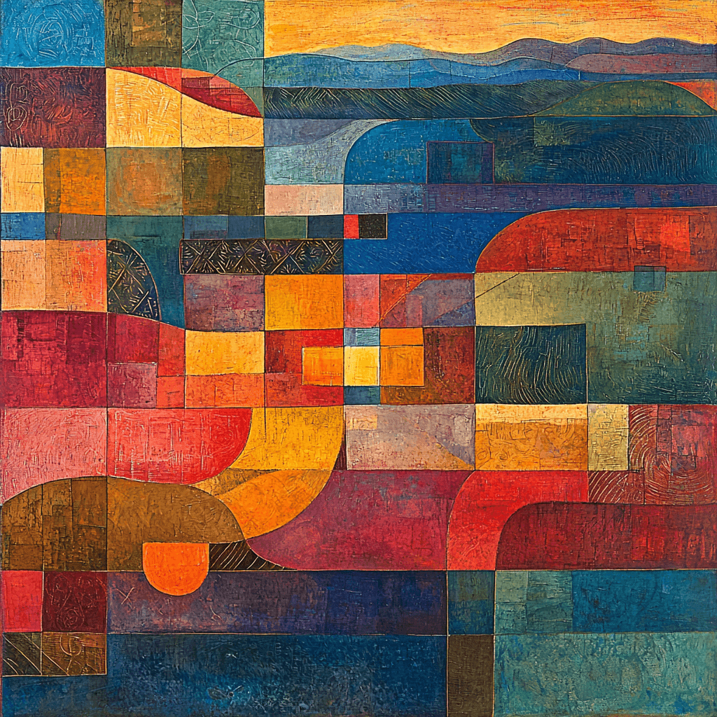Paul Klee Inspired Symphony Of Imagination Paint By Numbers Kits