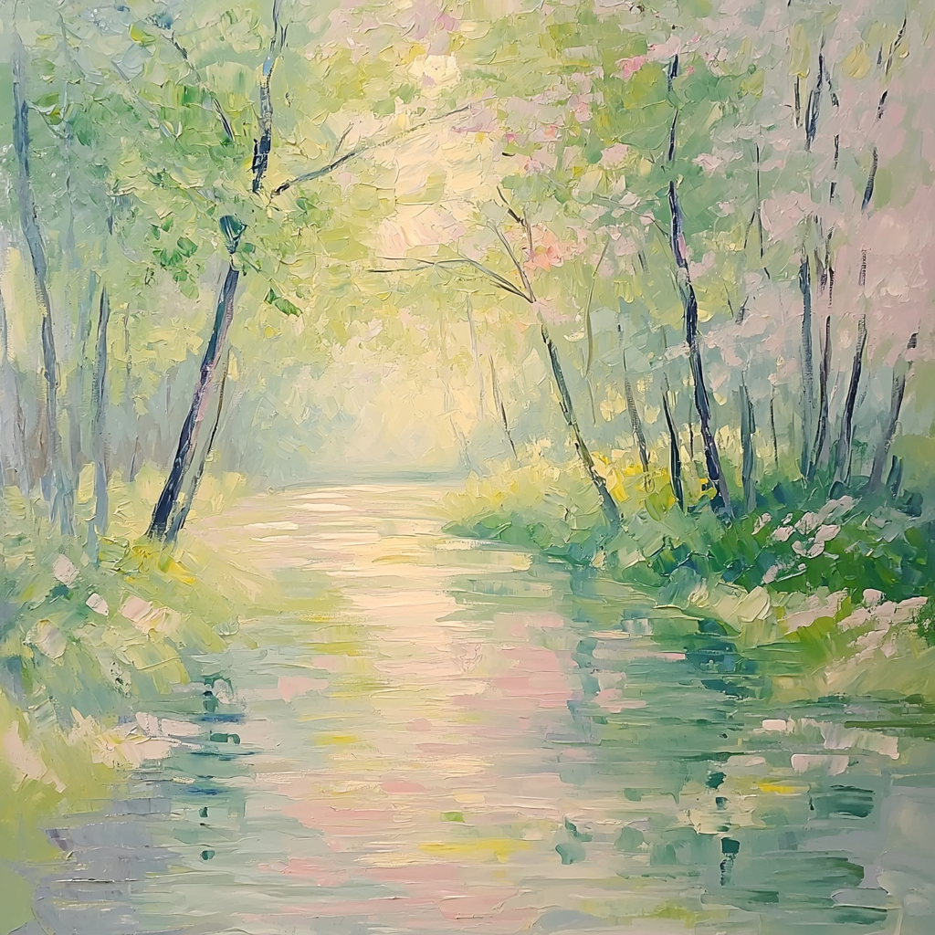 Edgar Degas Inspired Spring's Embrace Paint By Numbers Kits