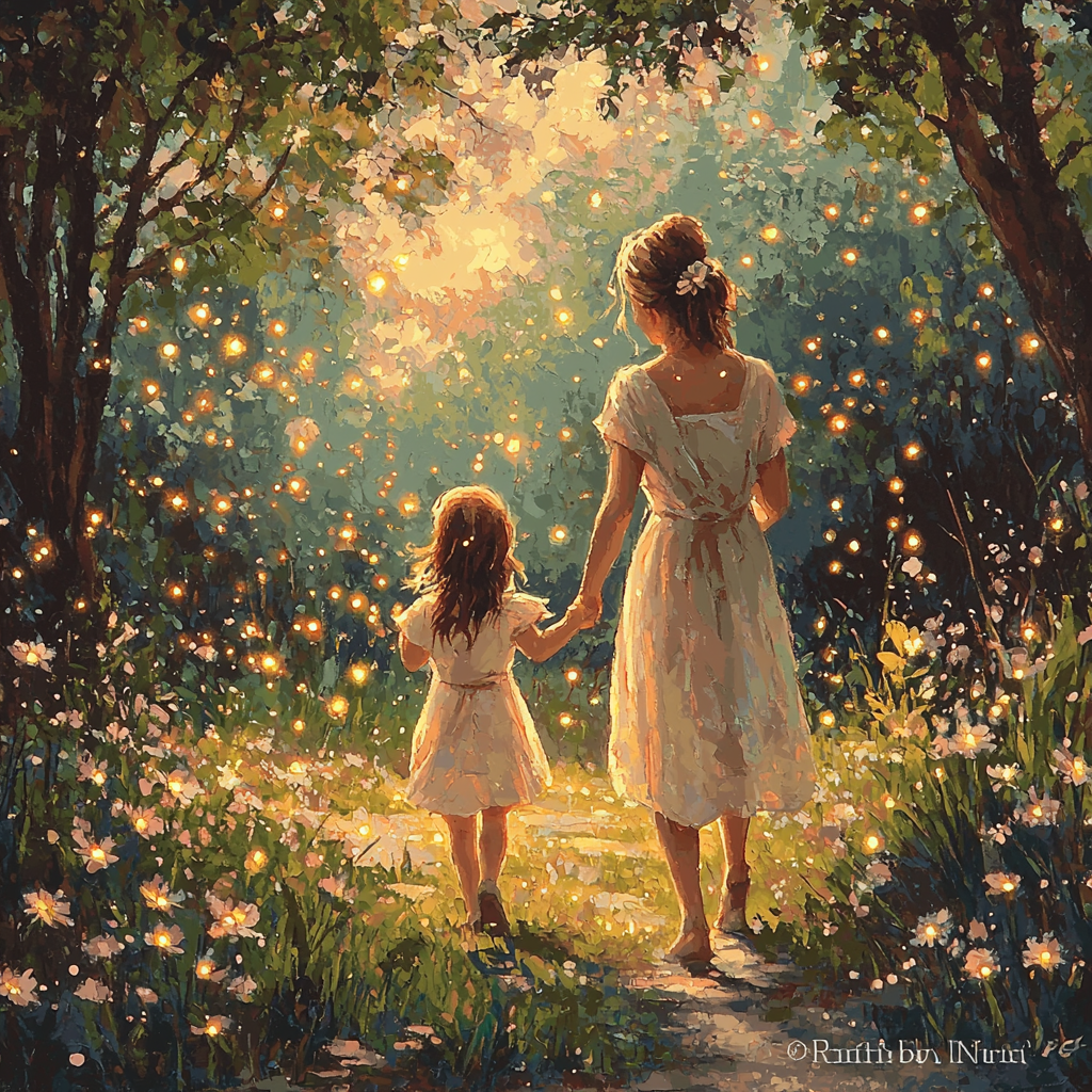 A Mother's Guiding Light Paint By Numbers Kits