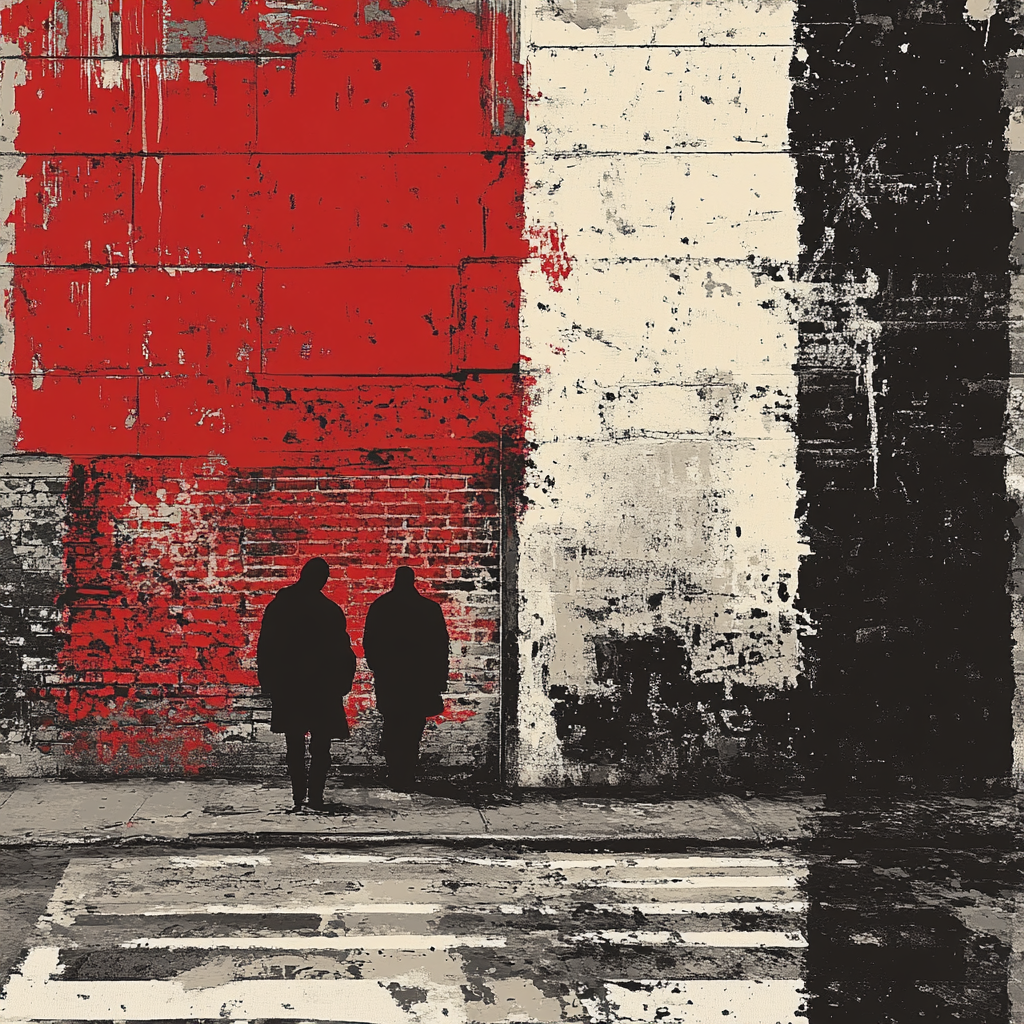 Banksy Inspired Urban Street Art Scene painting number kit