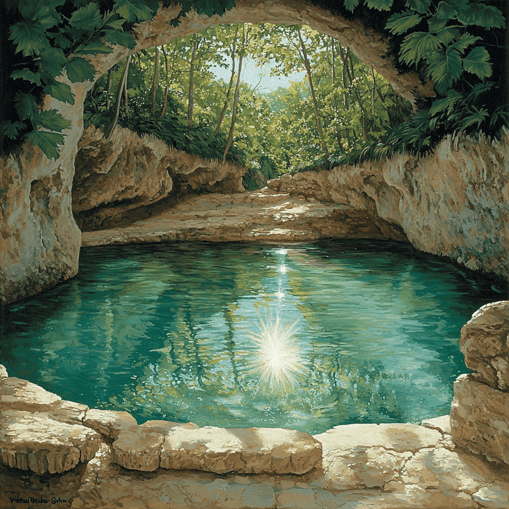 Cenotes Of The Yucatan Peninsula - Mexico Paint By Number