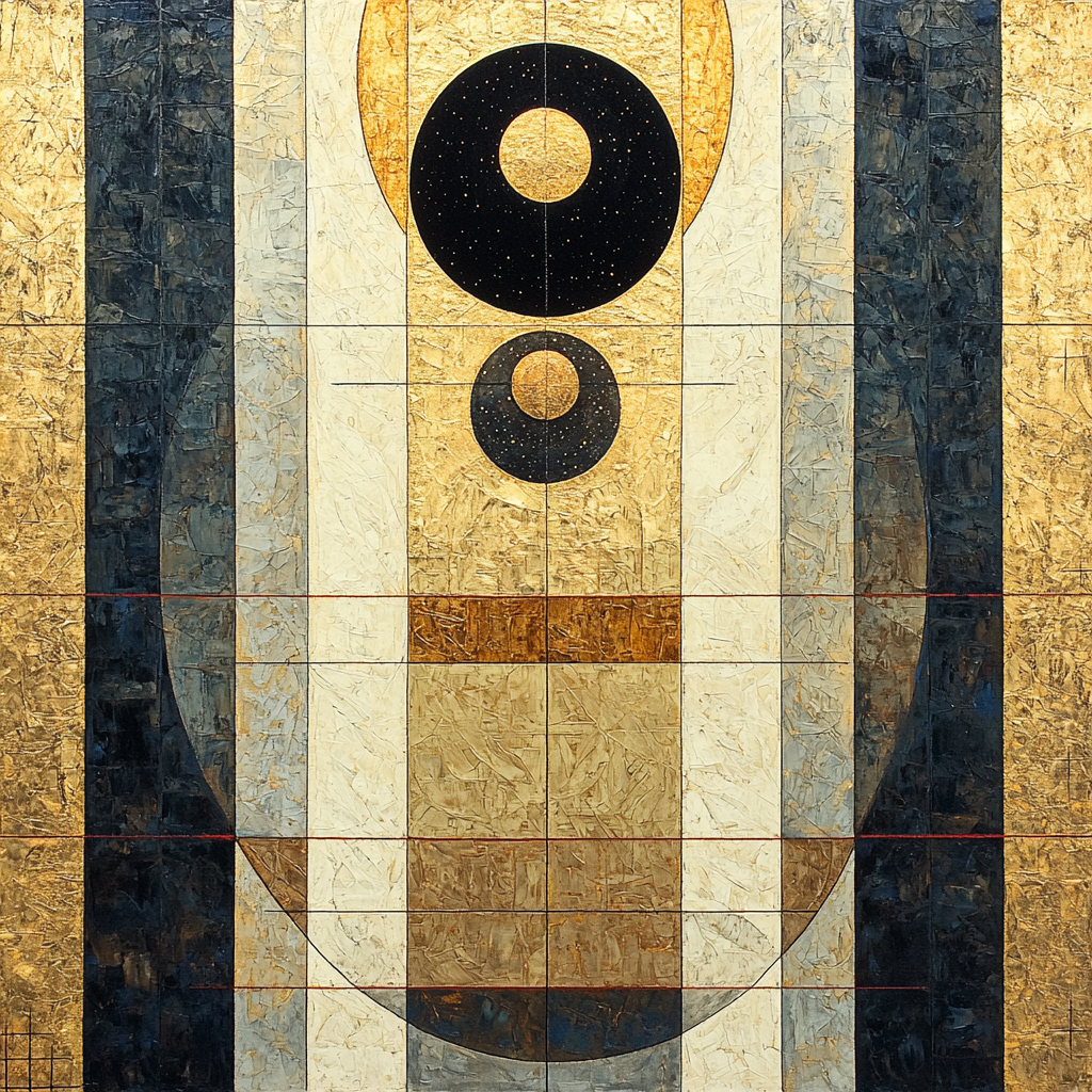 Gustav Klimt Inspired Eclipse Radiance DIY Paint By Numbers