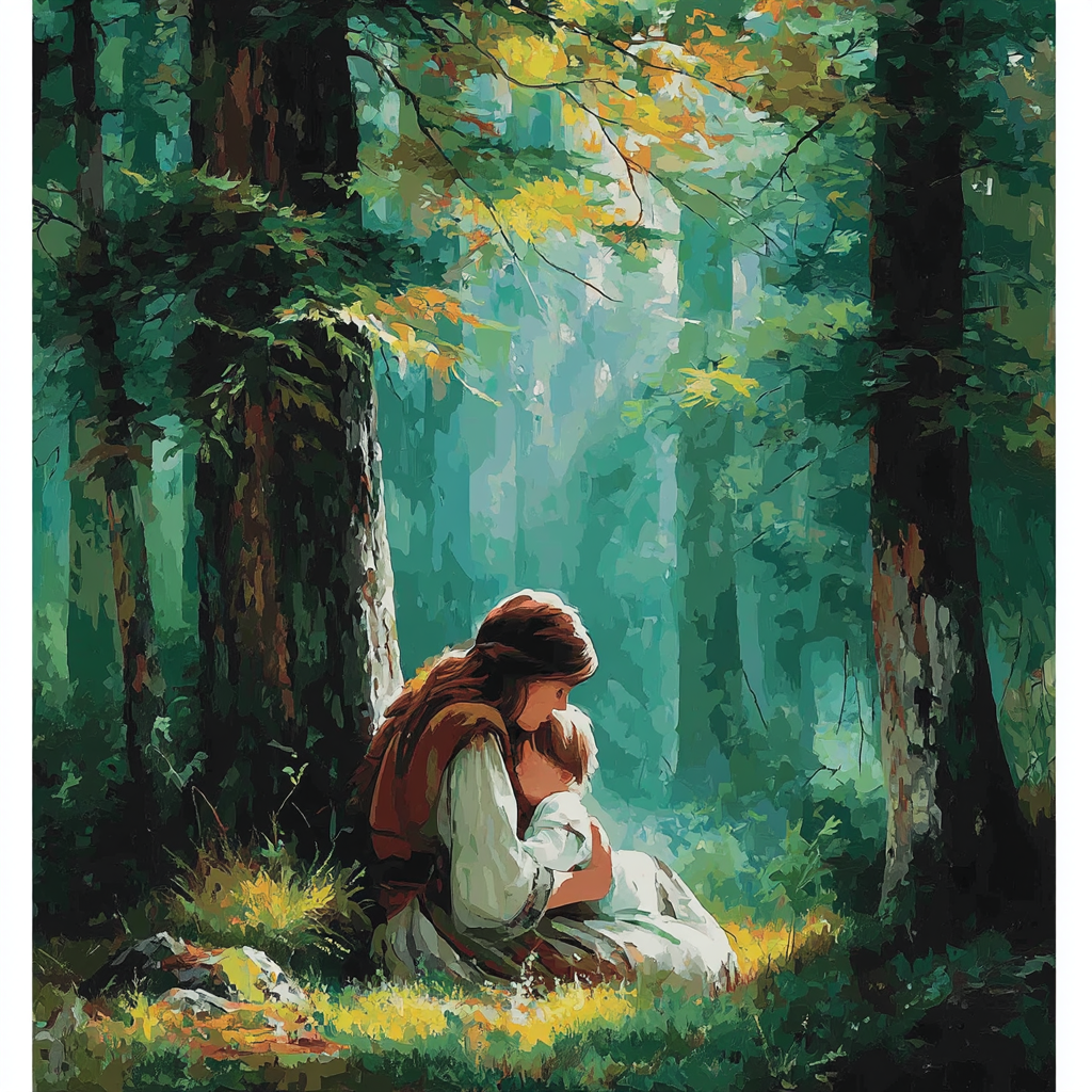 Mother Nature's Haven Number Painting
