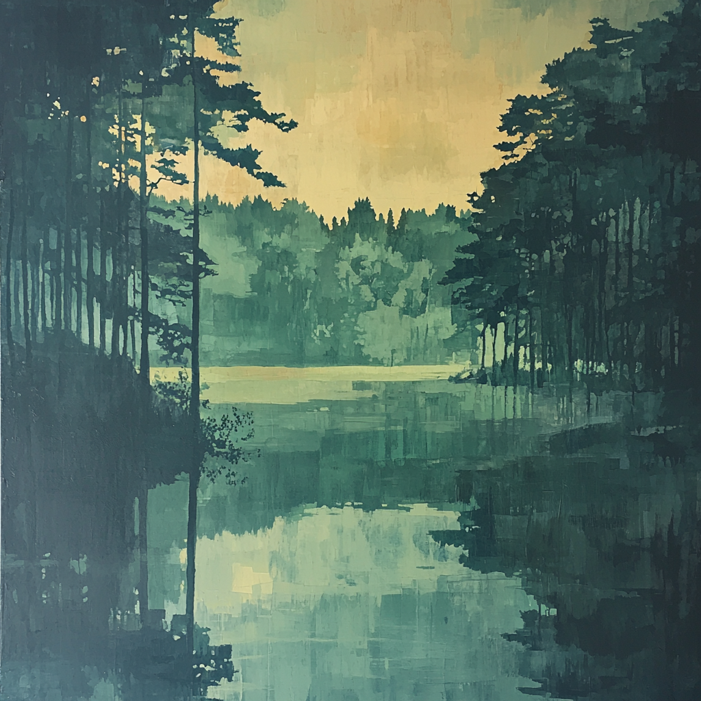 Edgar Degas Inspired Voices Of The Forest Paint By Number