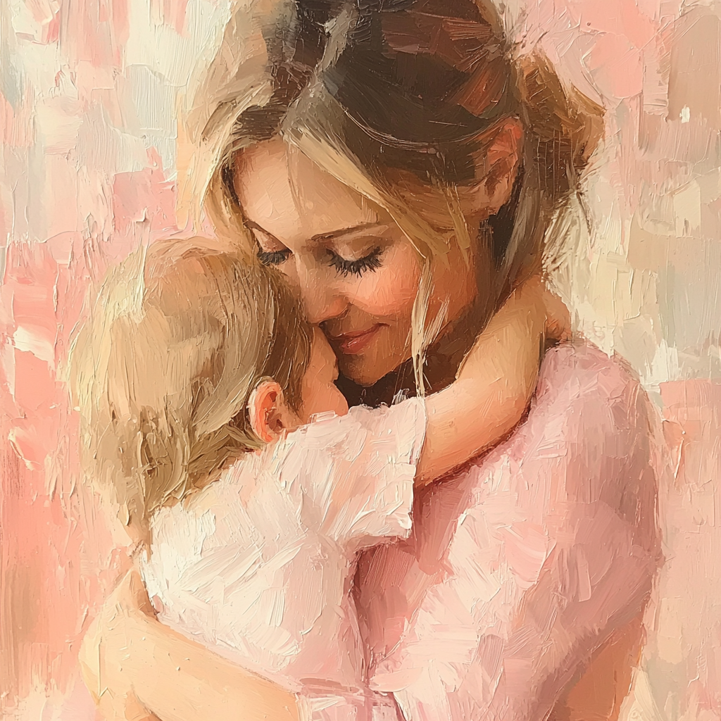 Love In Every Hug DIY Paint By Numbers