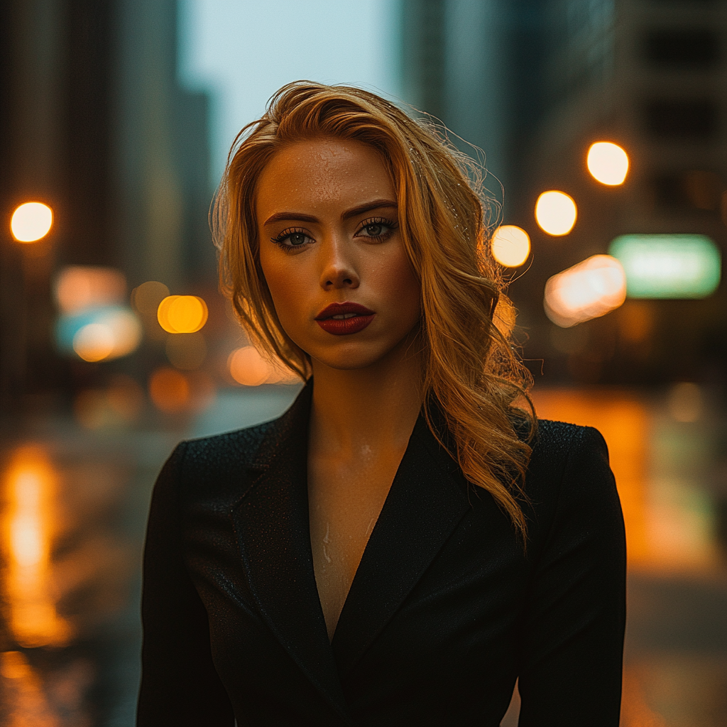 Scarlett Johansson: Quiet Precision Of The Shadow Operative paint by numbers