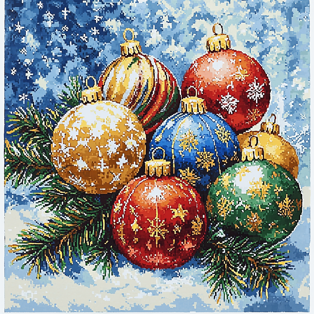 Cherished Traditions Painting Number Kit