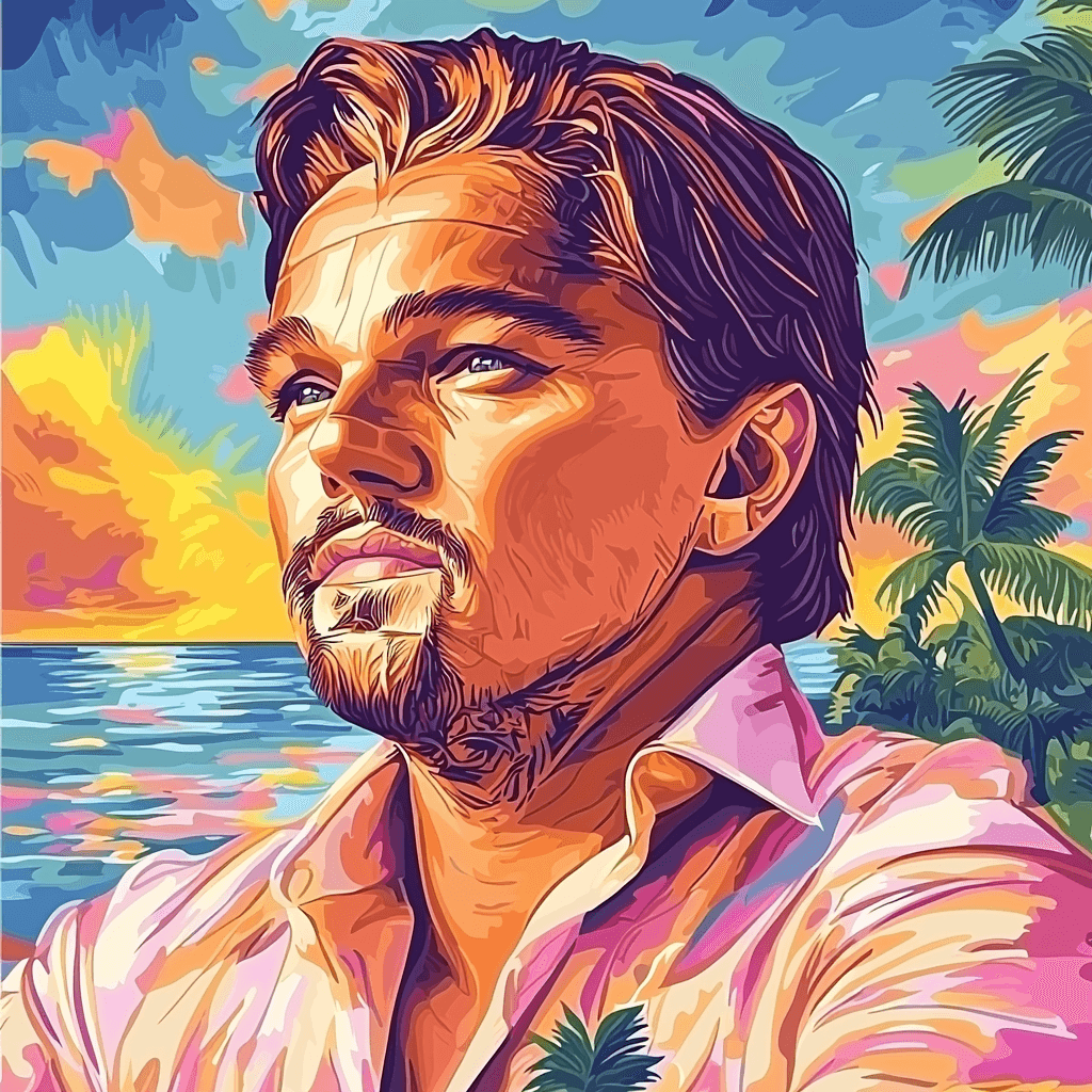 Leonardo DiCaprio: From Titanic Dreams To Environmental Advocate Painting By Numbers Kit