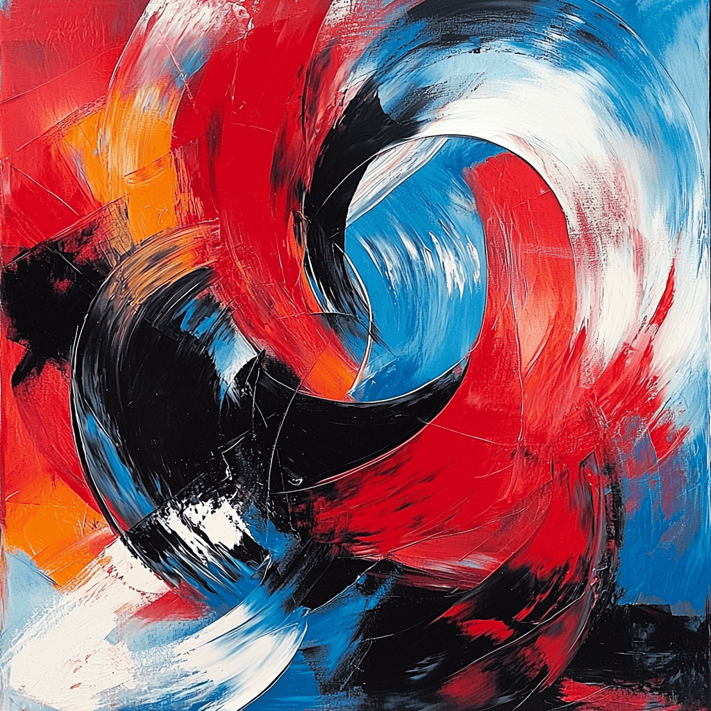Edvard Munch Inspired Emotional Abstracts Painting By Numbers Kit