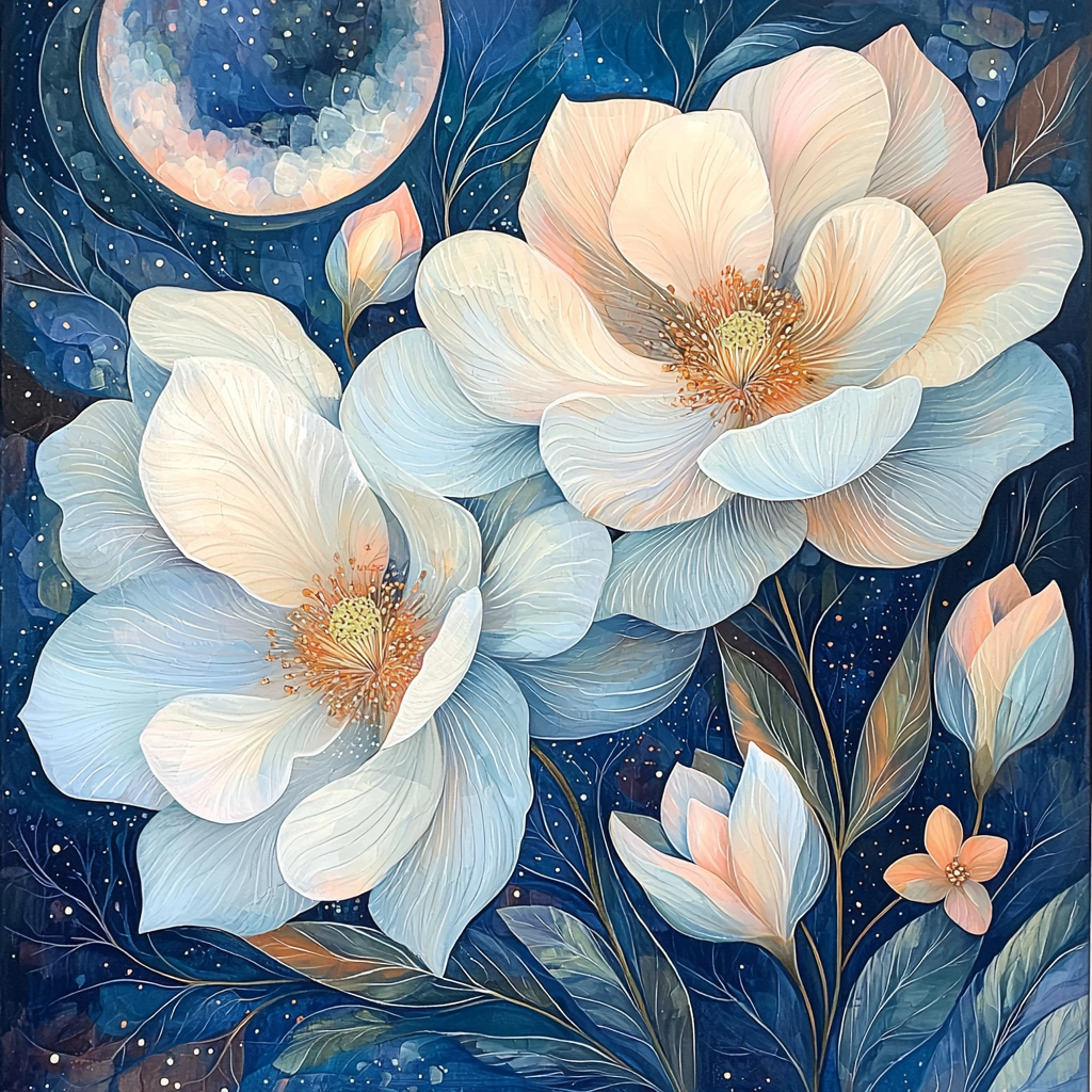 Alma Thomas Inspired Nocturne In Blossom DIY Paint By Numbers