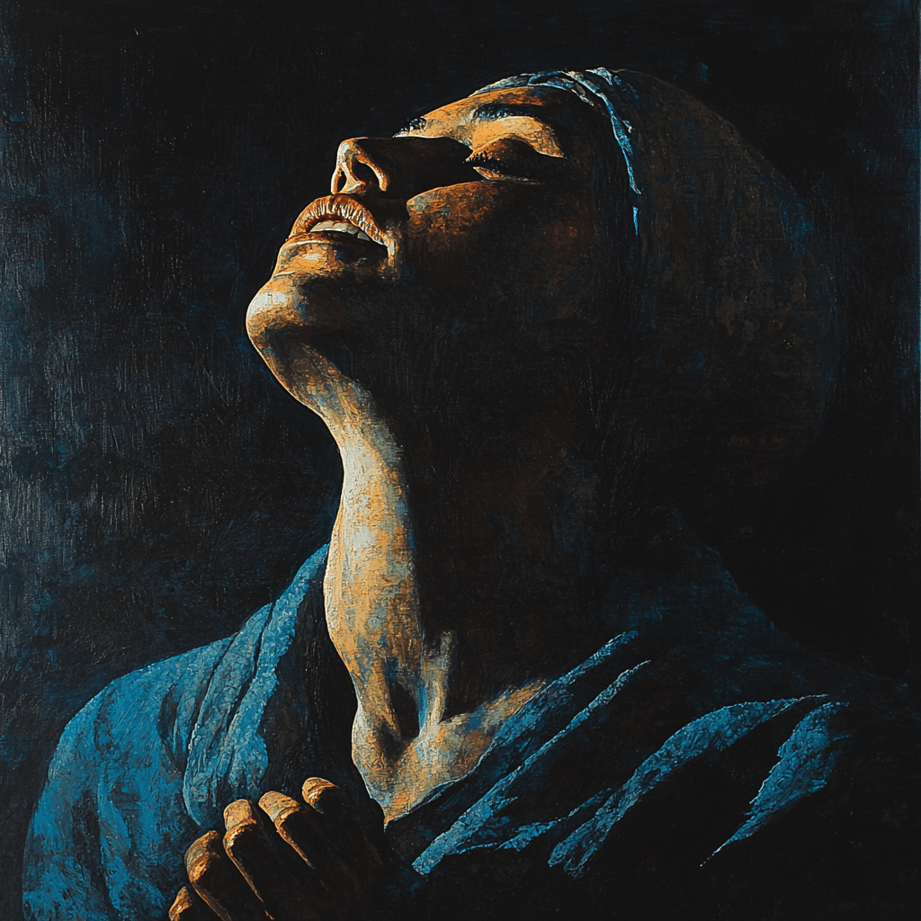 Caravaggio Inspired Eclipse Of Emotion Number Painting