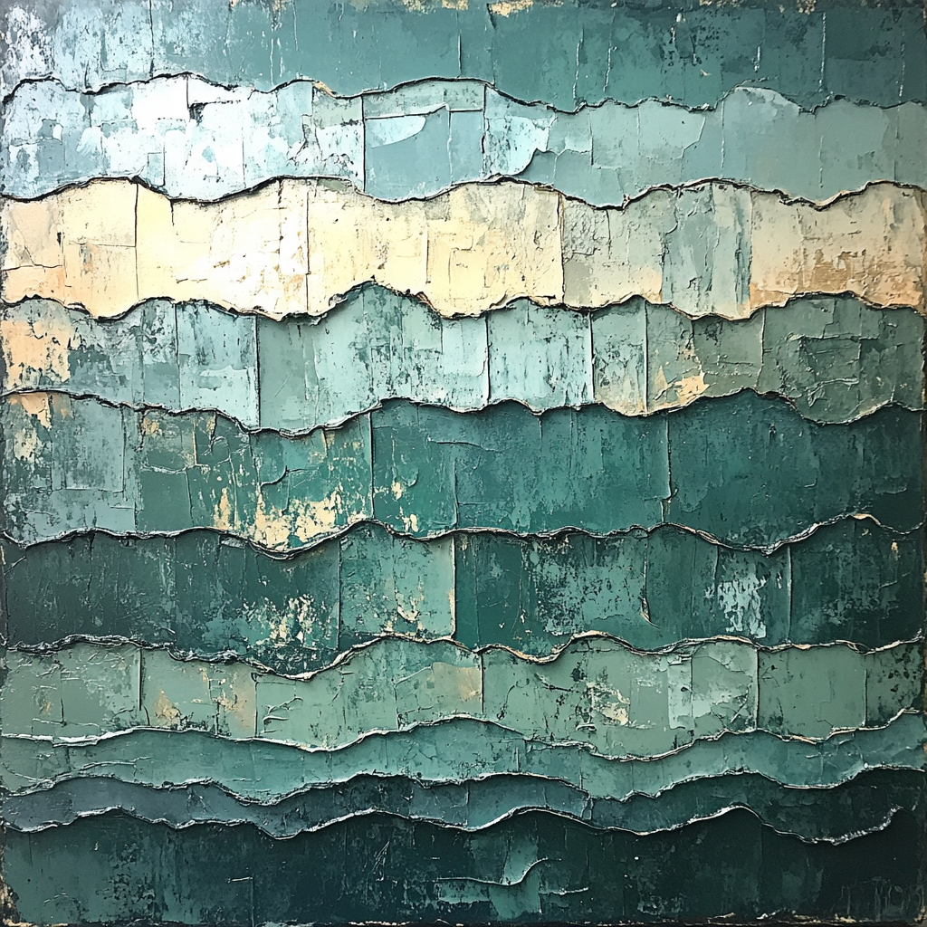 Max Ernst Inspired Ocean Of Fragmented Echoes Painting by numbers kit